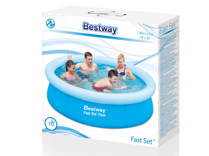 Бассейн Fast Set 198х51см, 1126л, Bestway, 57252 BW фото 2